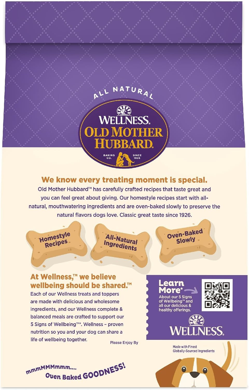 Wellness P-Nuttier Dog Biscuits, Natural, Training Treats, Peanut Butter Flavor, Large Size, (3.3 Pound Bag)