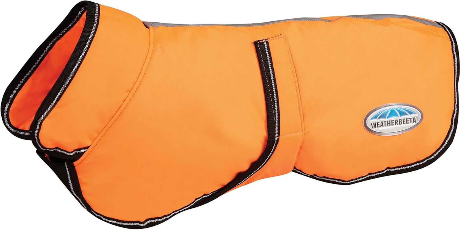 Comfitec Reflective Parka 300D Deluxe Dog Coat, Orange, 30"