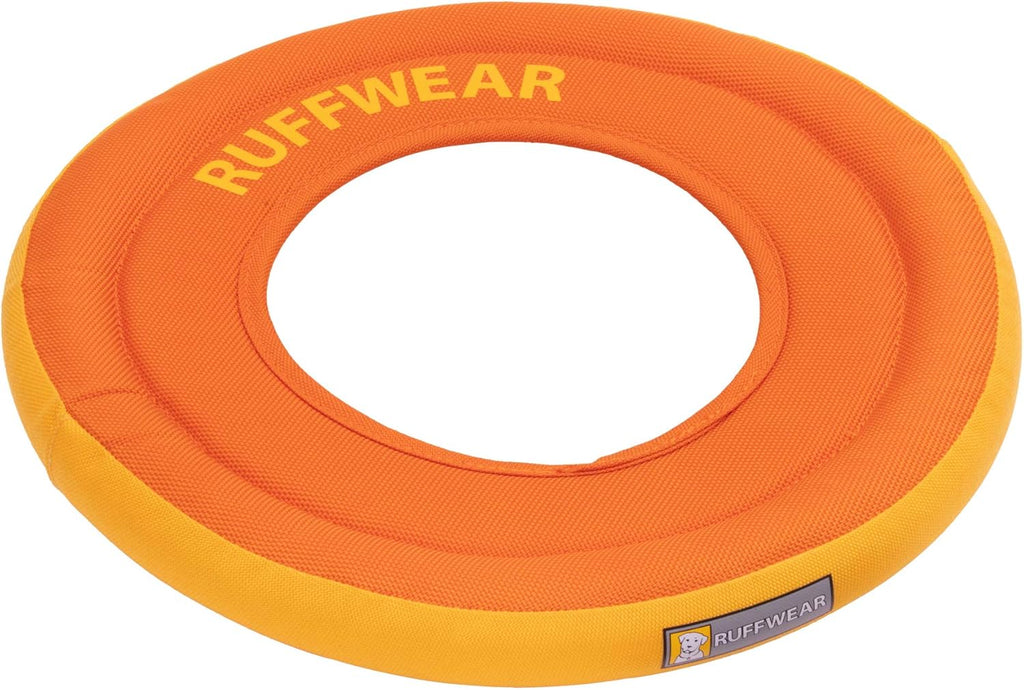 , Hydro Plane Floating Disc for Dogs, Campfire Orange, Medium