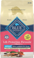Life Protection Formula Adult Dry Dog Food, Helps Build and Maintain Strong Muscles, Made with Natural Ingredients, Salmon & Brown Rice Recipe, 34-Lb. Bag