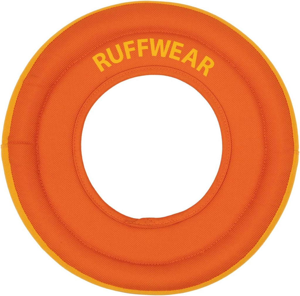 , Hydro Plane Floating Disc for Dogs, Campfire Orange, Medium