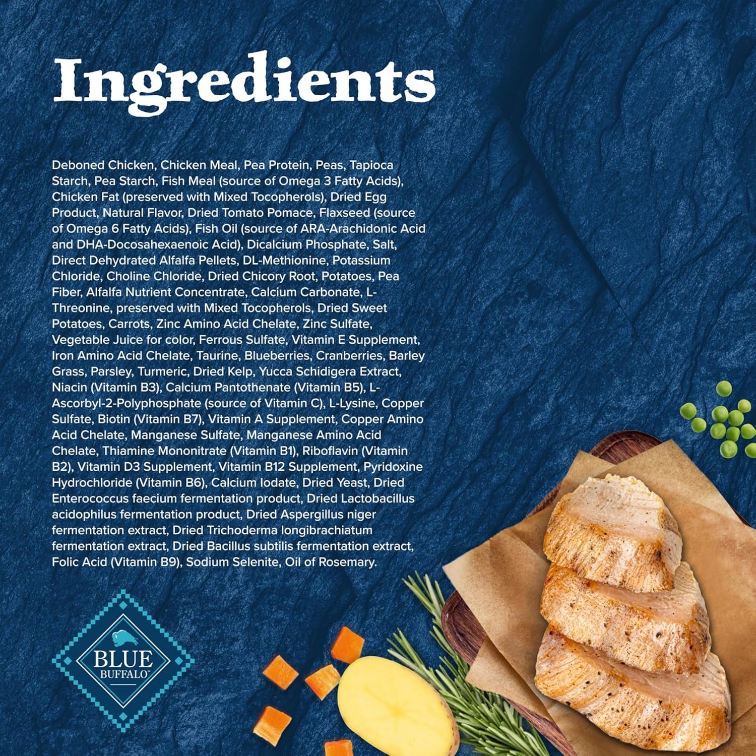 Wilderness Puppy High-Protein Dry Dog Food with Real Chicken, Grain-Free, Made in the USA with Natural Ingredients, Chicken, 24-Lb Bag