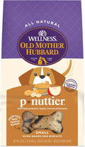 Wellness P-Nuttier Dog Biscuits, Natural, Training Treats, Peanut Butter Flavor, Small Size, (20 Ounce Bag)