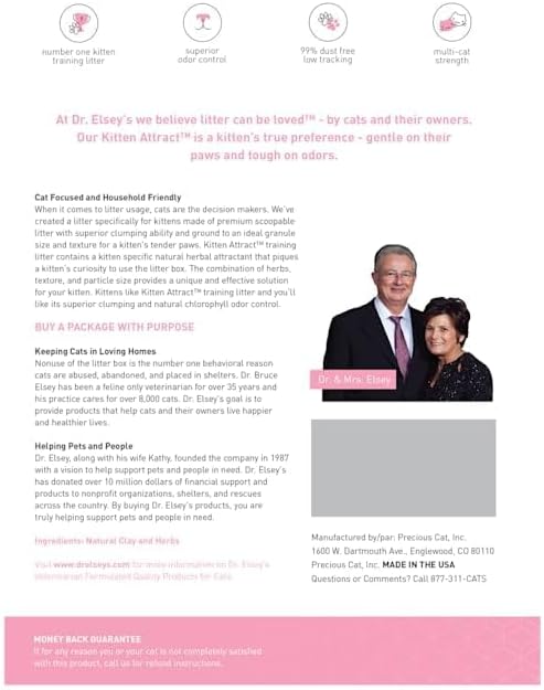 Kitten Attract Kitten Training Litter, Kitten Attract Litter 20Lb Bo, 20 Lb