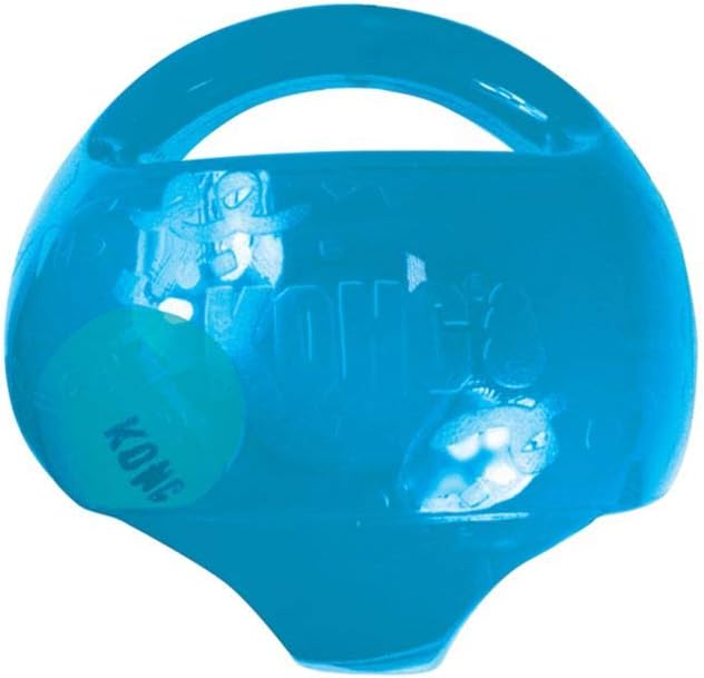 Jumbler Ball - Interactive Toy for Dog & Puppy Playtime - Fetch Toy with Tennis Ball - Dog Supplies for Engaging Play - for Medium/Large Dogs - Assorted Colors