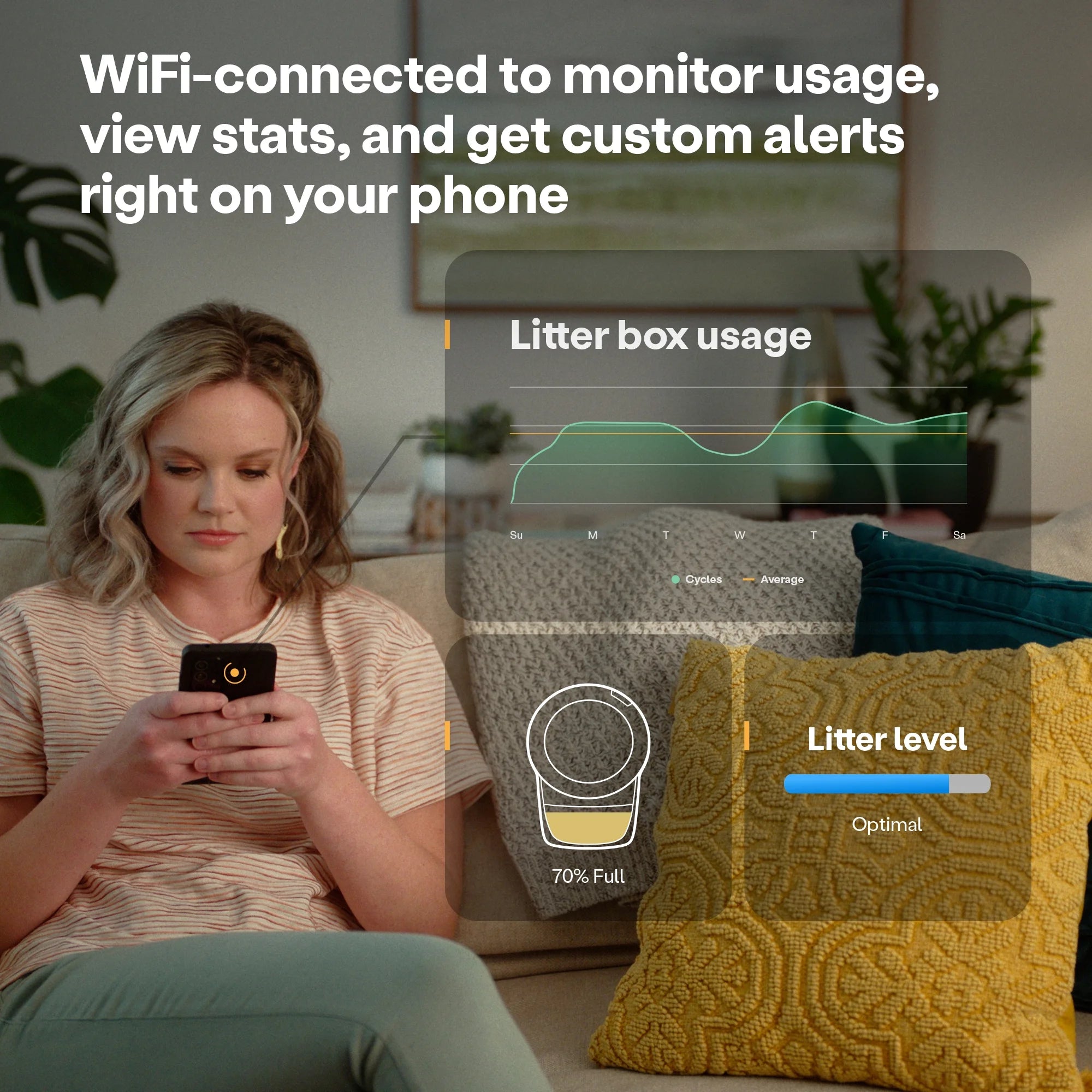 Litter-Robot 4 Core Bundle, Self-Cleaning Cat Litter Box with Accessories, Black