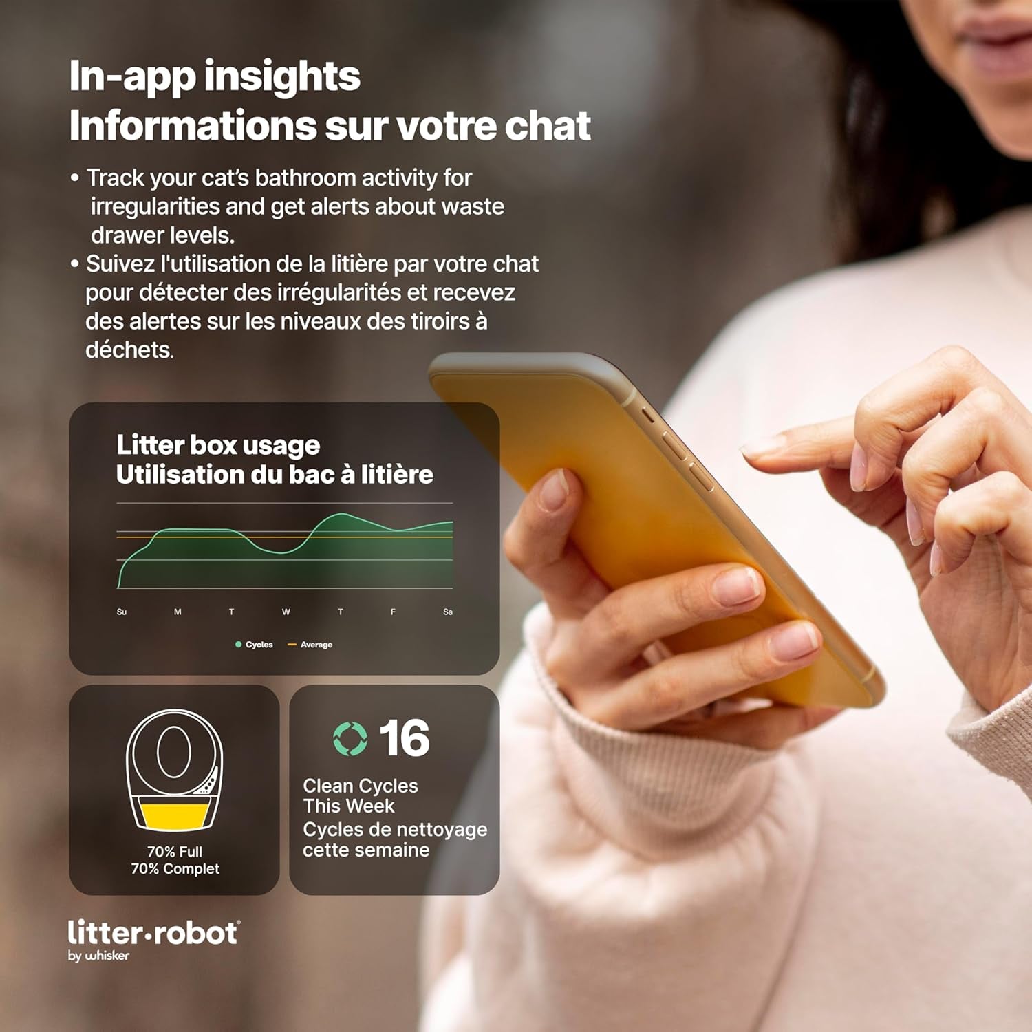 Litter-Robot 3 Connect by , Beige - Automatic, Self-Cleaning Cat Litter Box, Helps Reduce Litter Box Odors, Works with Almost Any Clumping Litter, care 1-Year Warranty