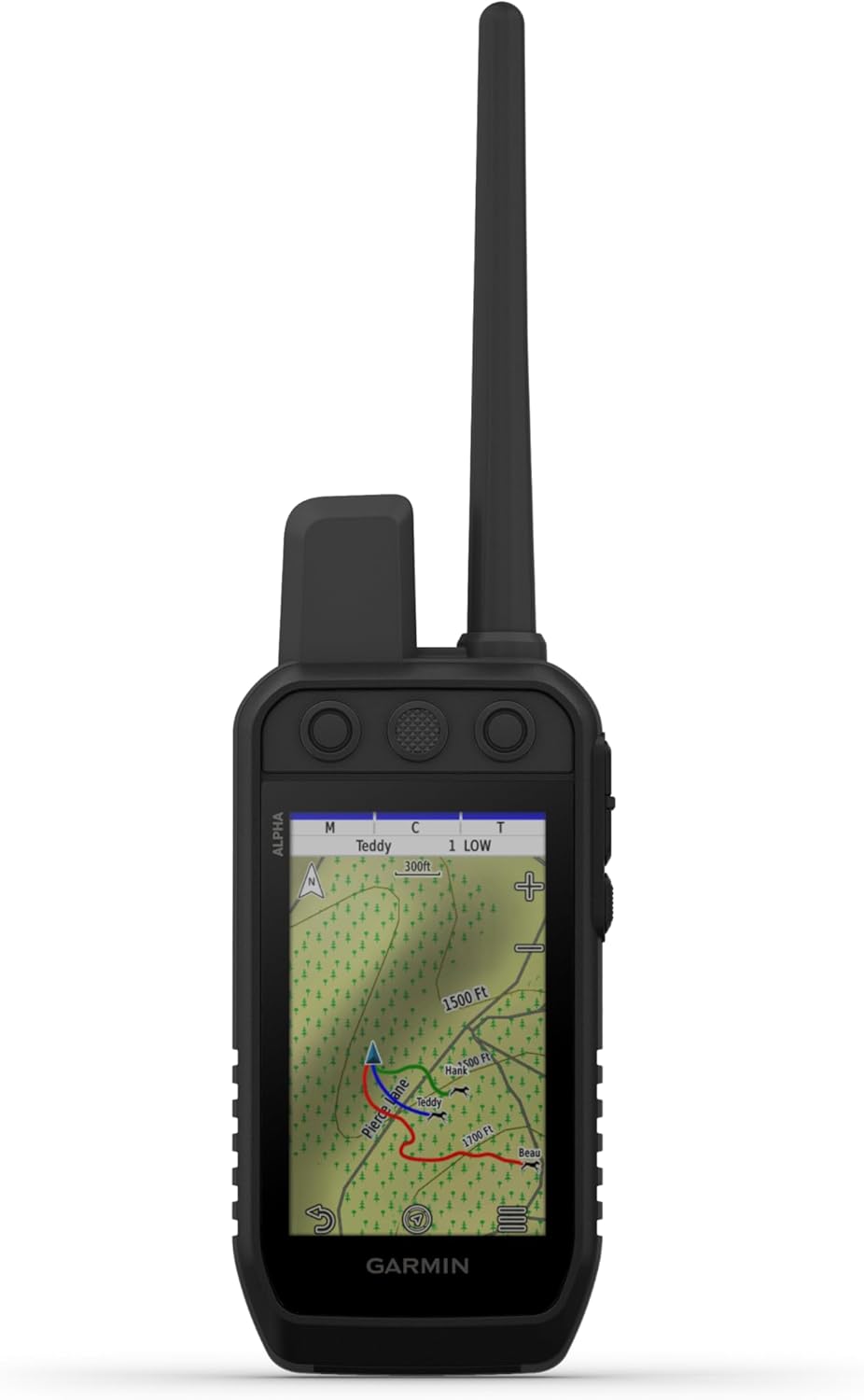 Alpha® 200 Plus, Rugged GPS Handheld, Track and Train up to 20 Dogs, Sunlight Readable 3.5-Inch Color Touchscreen Display