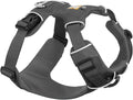 , Front Range Dog Harness, Reflective Soft Padded Everyday Harness with Dual Leash Clips, Adjustable and Lightweight Fit for Training or Walking for All Dogs, Twilight Gray, Xx-Small
