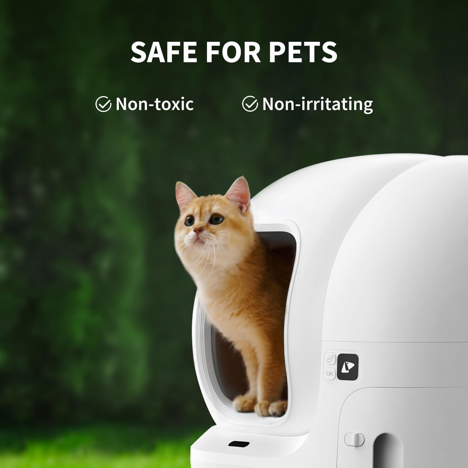 N50 Odor Eliminator 2.0 Exclusive for Puramax and Puramax 2 Self-Cleaning Cat Litter Box, Automatic Cat Toilet Box Smell Control Remover (Pack of 3)