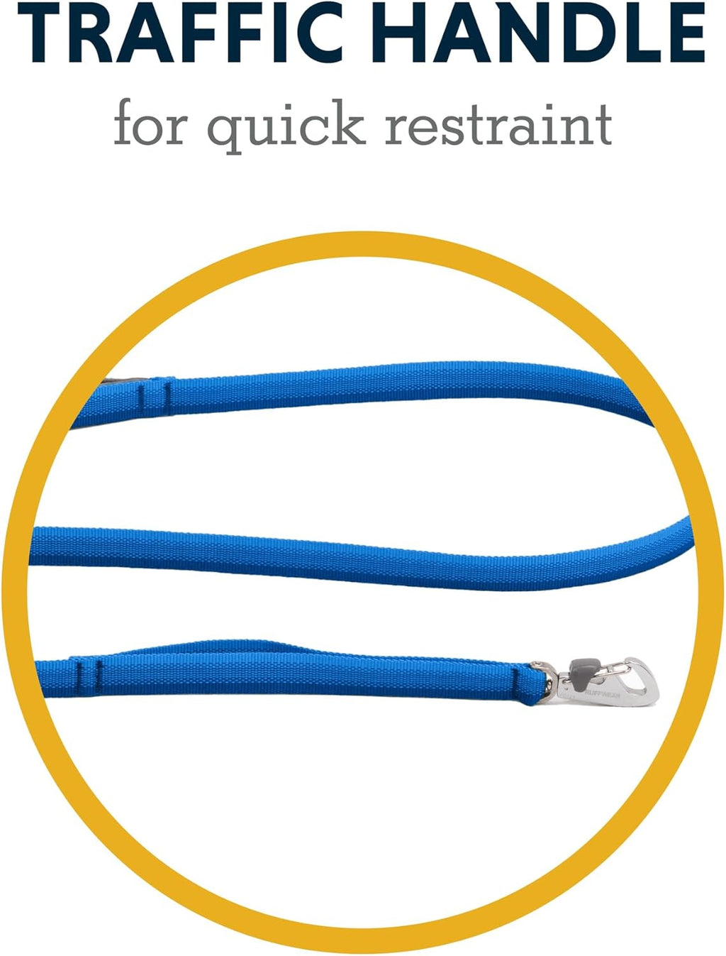 , Front Range Dog Leash, 5 Ft Lead with Padded Handle for Everyday Walking, Coastal Fade