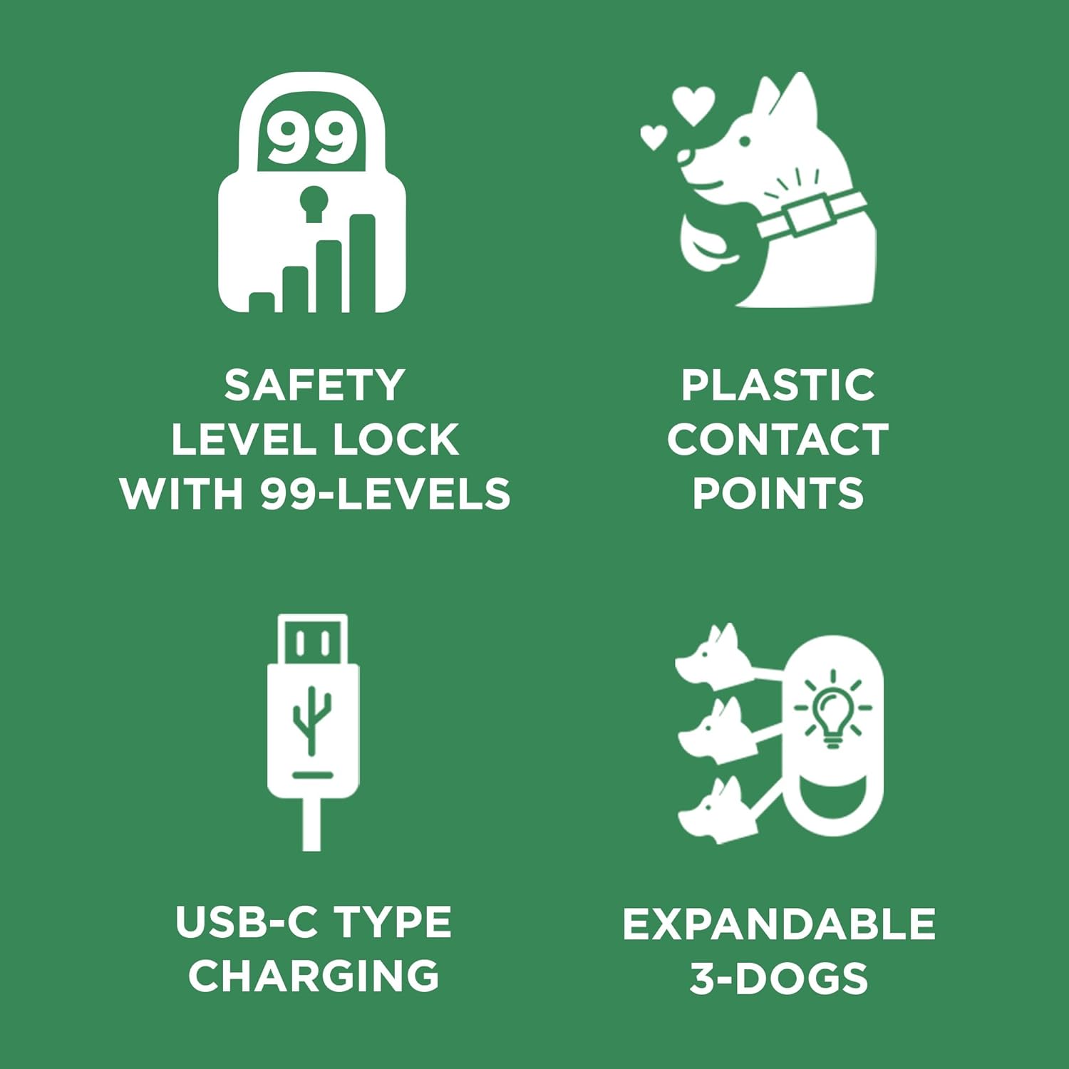 CUE Gen 2 Tan – Customizable E-Collar for Dogs Training Collar with Remote – Easy, Safe, Beginner-Friendly Design – 99 Levels, Vibration, Boost, Waterproof, Rechargeable, 400-Yard Range