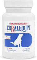 Cobalequin B12 Supplement for Medium to Large Dogs, 45 Chewable Tablets, Hydrolyzed Chicken, 2.08 Ounces
