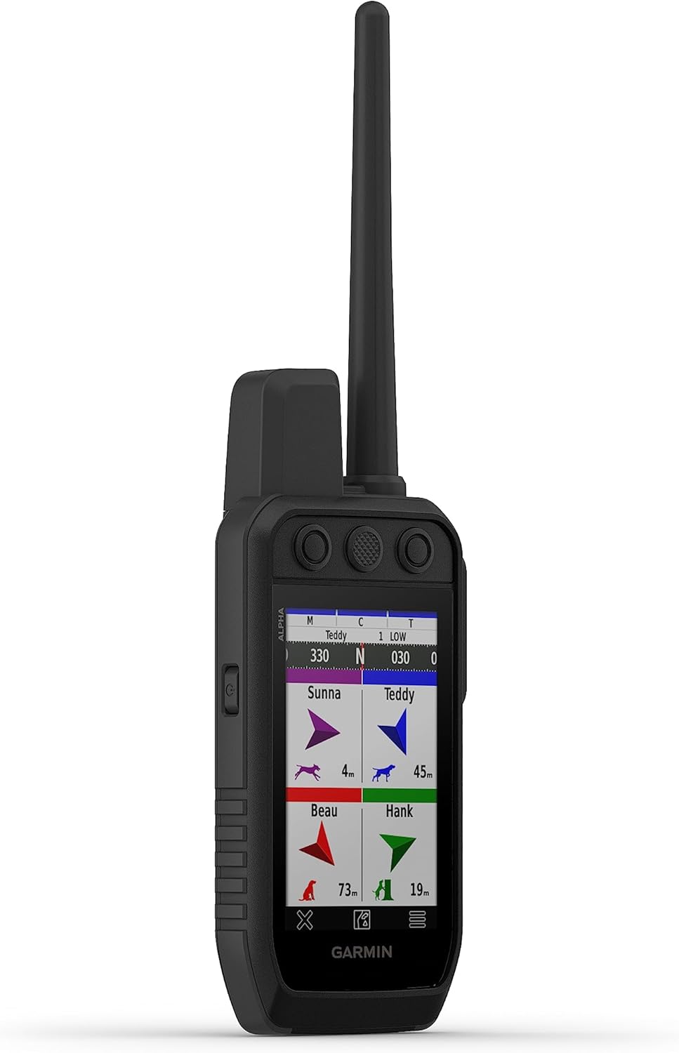 Alpha® 200 Plus, Rugged GPS Handheld, Track and Train up to 20 Dogs, Sunlight Readable 3.5-Inch Color Touchscreen Display