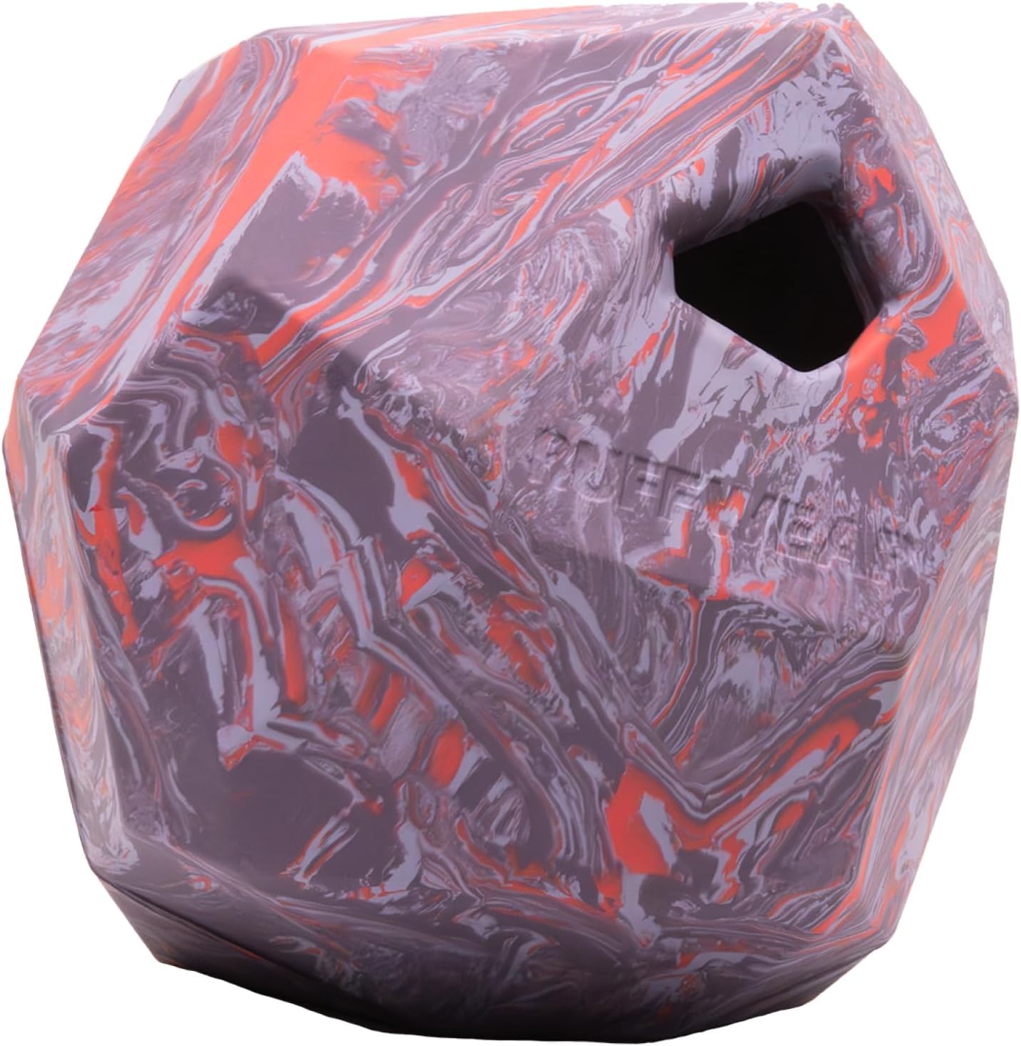 , Gnawt-A-Rock – Durable Interactive Dog Toy, Treat Dispensing, Made from Natural Latex Rubber, Perfect for Power Chewers, Glacial Blue