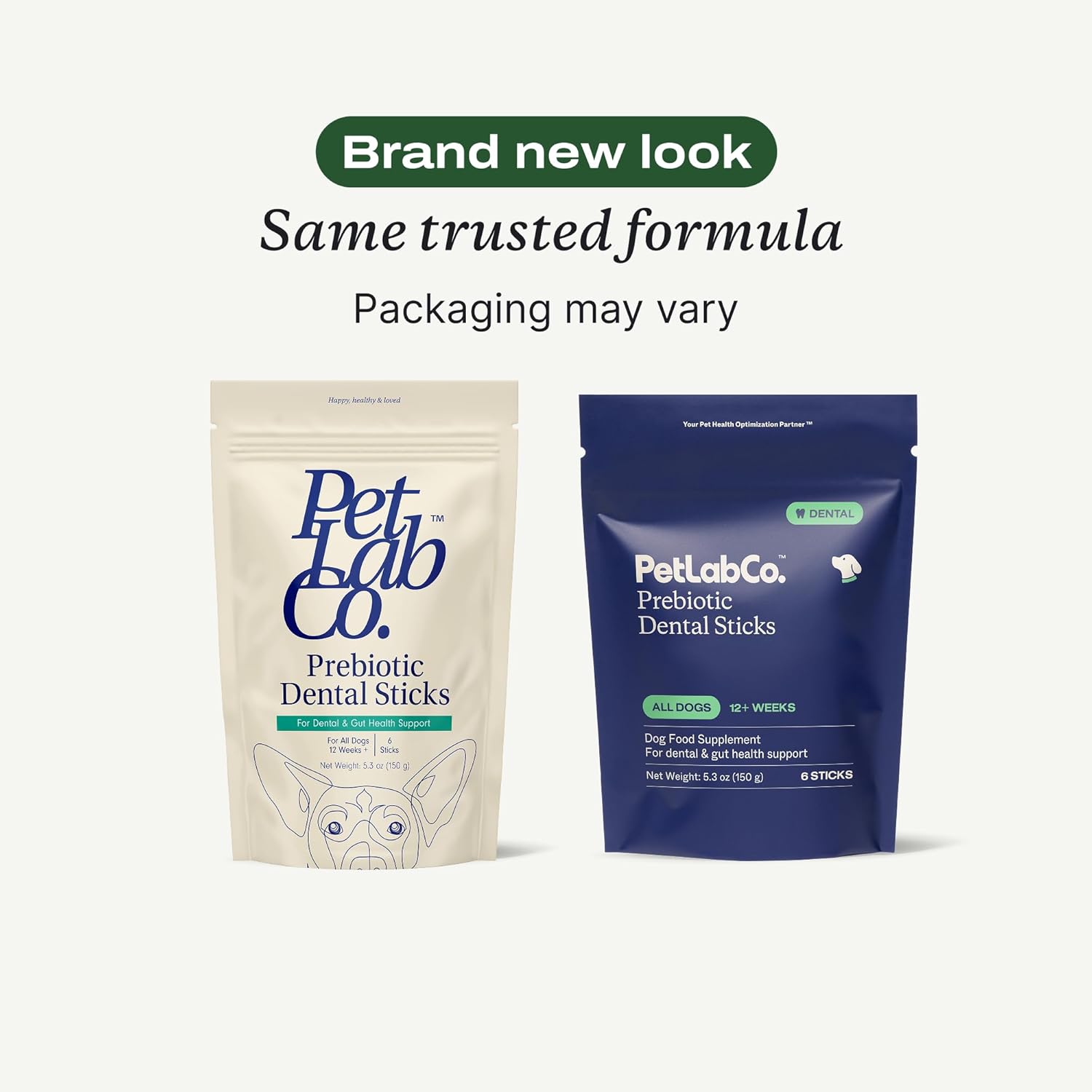 Dental Sticks – Dog Dental Chews -Target Plaque & Tartar Build-Up at the Source - Designed to Maintain Your Dog’S Oral Health, Keep Breath Fresh and Provide Digestive Help (6 Sticks)