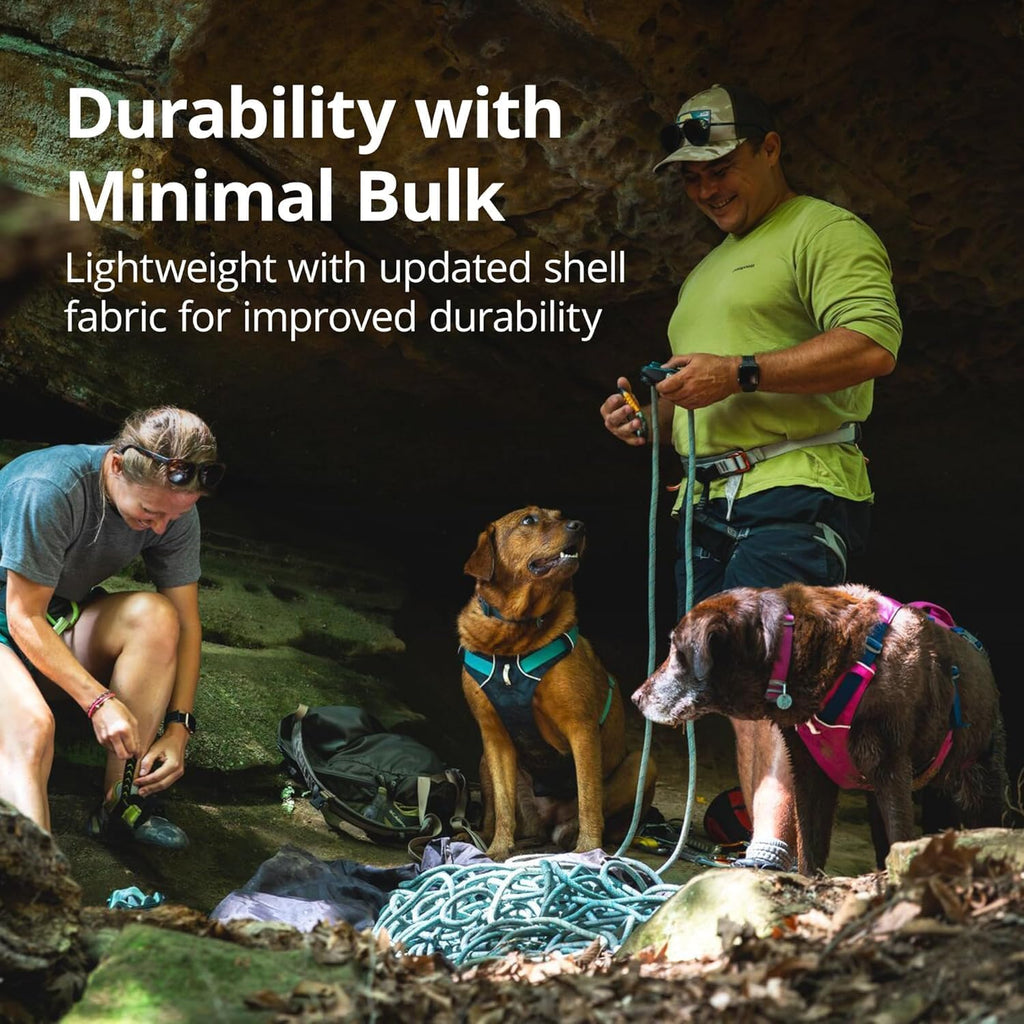 , Flagline Dog Harness, Lightweight and Reflective, No Pull Dog Lift Harness for Hiking, Running and Everyday Use, Red Rock, Large/X-Large