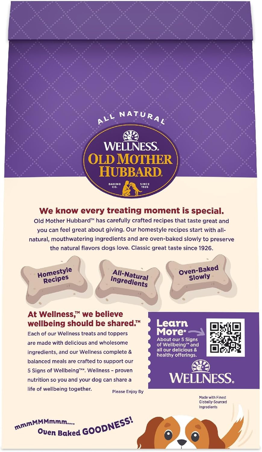 Wellness Liv'R'Crunch Dog Biscuits, Natural, Training Treats, Chicken Liver, Oats, Apples, Carrots, & Eggs Flavor, Mini Size, (20 Ounce Bag)