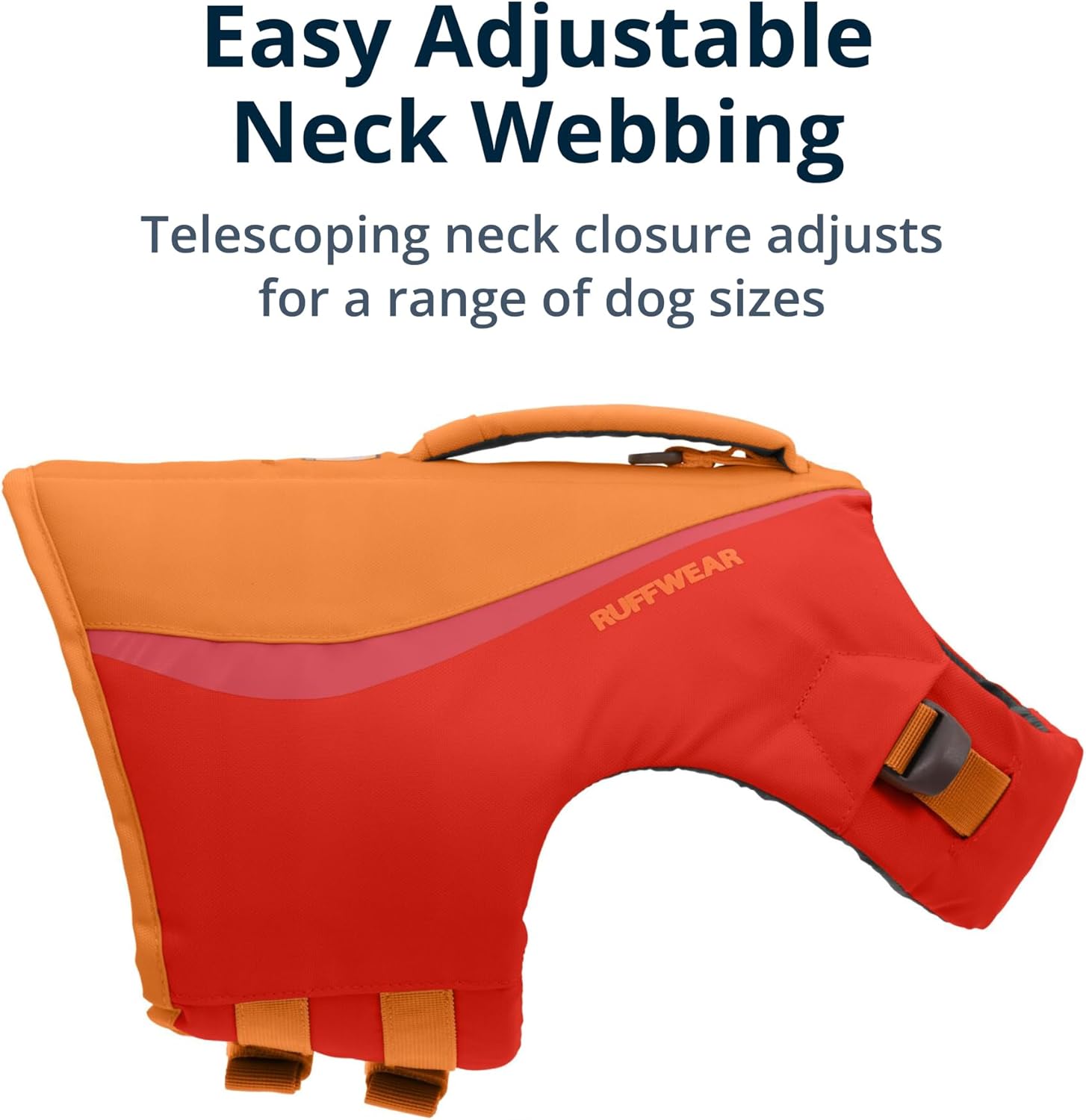 , Float Coat Dog Life Jacket, Premium Buoyancy Swim Vest with Lift Handle, Secure Fit & Reflective Trim, Adjustable Flotation for Swimming, Boating, & Outdoor Adventures, Red Sumac, X-Small