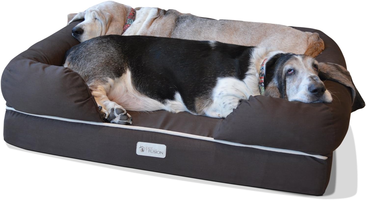Ultimate Dog Bed, Orthopedic Memory Foam, Multiple Sizes and Colors, Medium Firmness Pillow, Waterproof Liner, YKK Zippers, Breathable 35% Cotton Cover