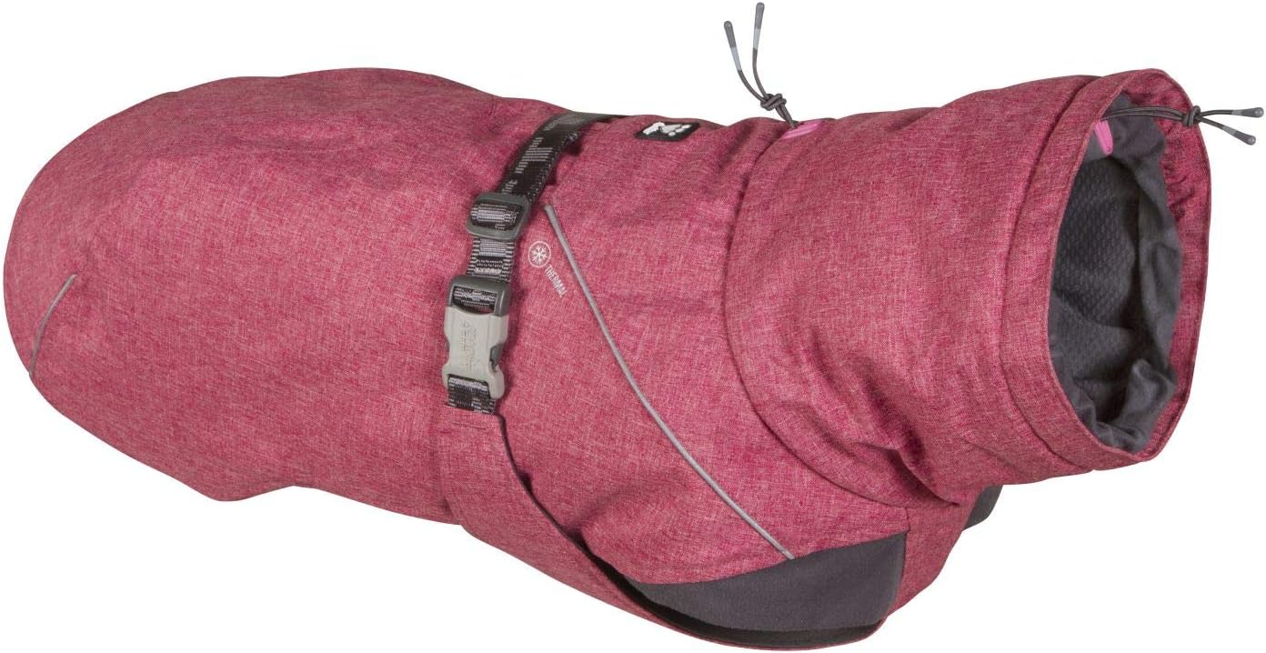 Expedition Parka, Winter Dog Coat, Beetroot, 18 In