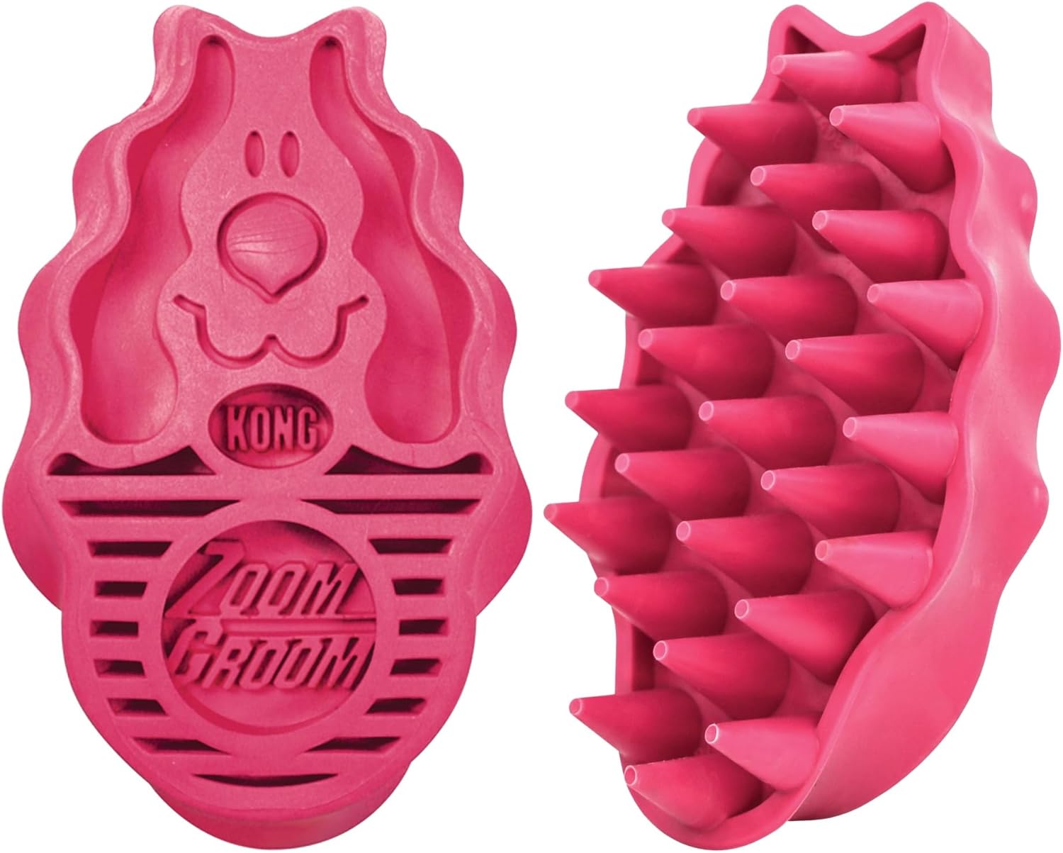 - Zoomgroom - Dog Brush for Grooming and Shampooing - Blue Brush for Large Dogs