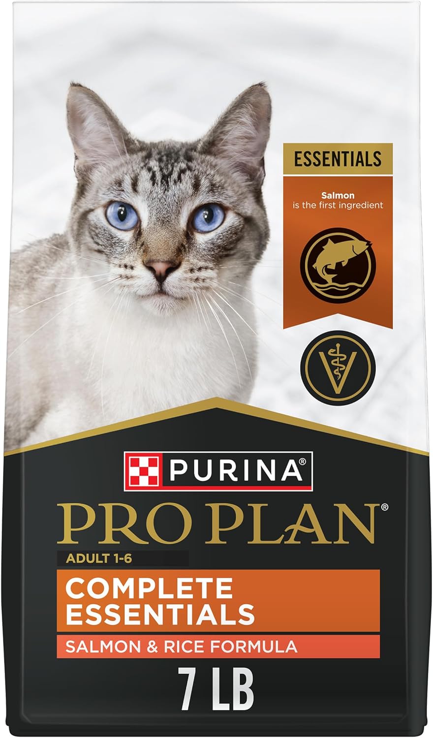 High Protein Cat Food with Probiotics for Cats, Chicken and Rice Formula - 16 Lb. Bag
