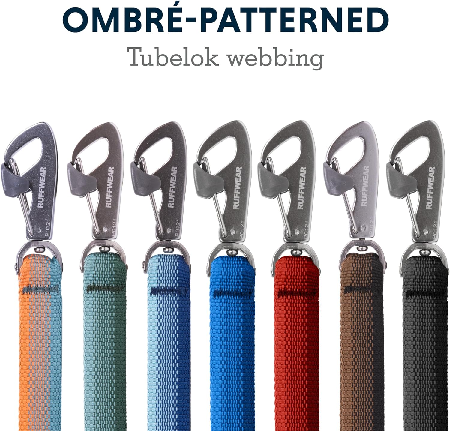 , Front Range Dog Leash, 5 Ft Lead with Padded Handle for Everyday Walking, Coastal Fade