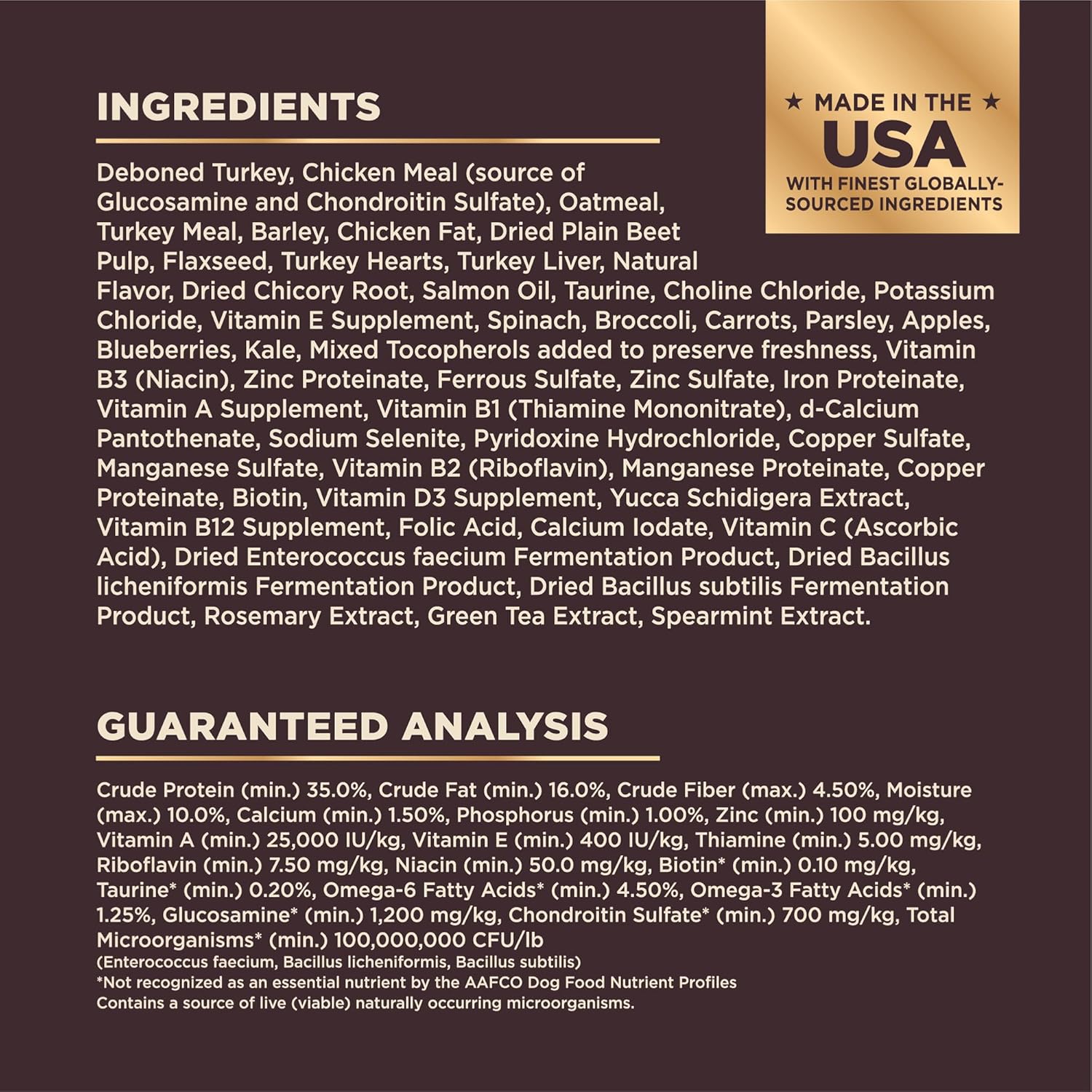 CORE+ Dry Dog Food with Wholesome Grains, Natural Ingredients, Made in USA with Real Freeze-Dried Meat (Adult, Turkey, 4 Lbs) (Pack of 2)
