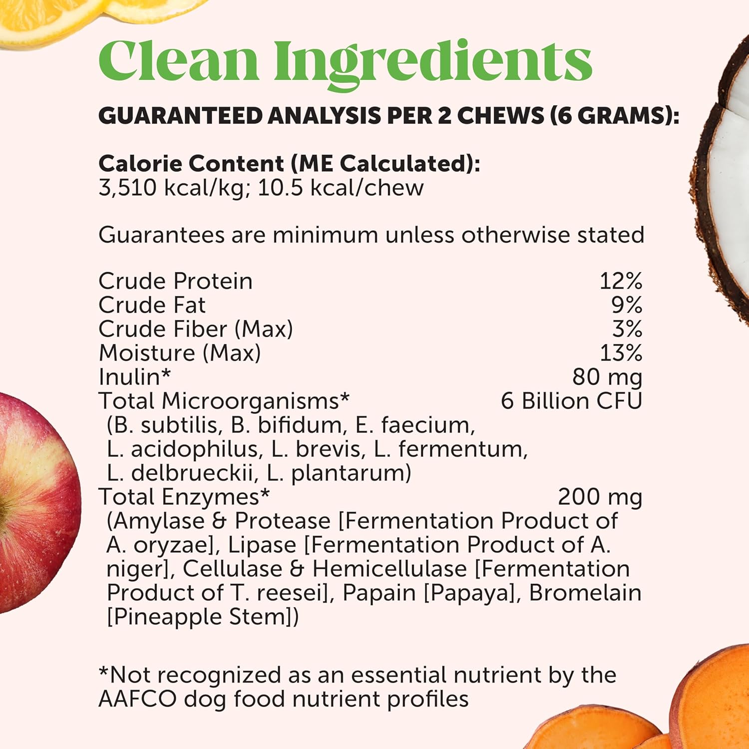 Probiotics for Dogs - Digestive Enzymes Promotes Gut Health, Dog Probiotics for Bowel Support, Fiber for Regularity, Prebiotics for Immune Health & Gut Flora (Duck, 90 Ct)