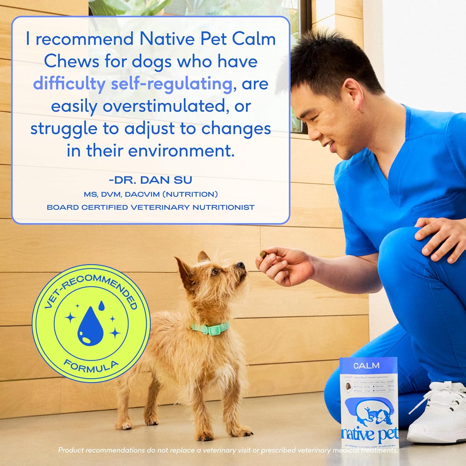 Calming Chews for Dogs - Melatonin for Dogs Anxiety Relief - Grain Free All Natural Hemp Calming Treats & L-Theanine Helps Manage Stress & Separation Anxiety - Puppy Sleep Aid - 60 Chews