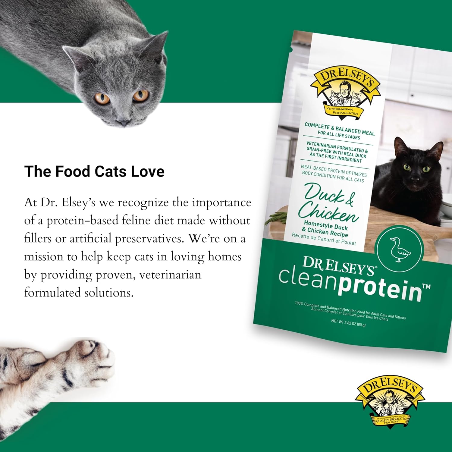 Cleanprotein Duck & Chicken Homestyle Recipe All-Meat Pouch (Pack of 12)