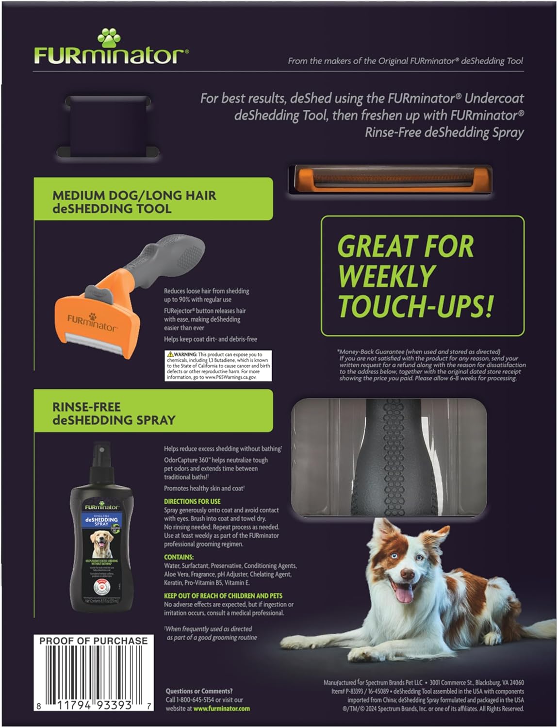 Ultimate Dog Deshedding Bundle