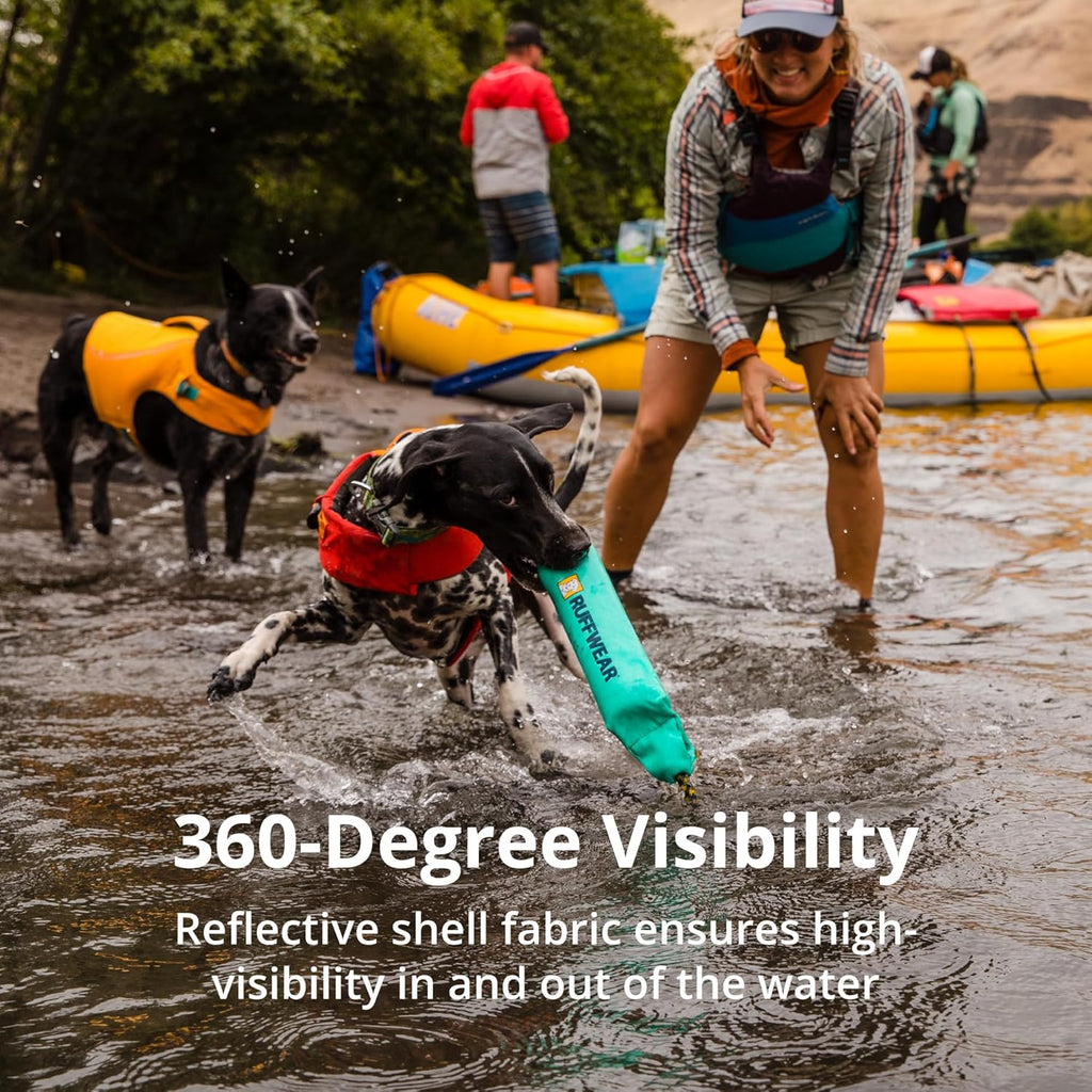 , Float Coat Dog Life Jacket, Premium Buoyancy Swim Vest with Lift Handle, Secure Fit & Reflective Trim, Adjustable Flotation for Swimming, Boating, & Outdoor Adventures, Red Sumac, X-Small