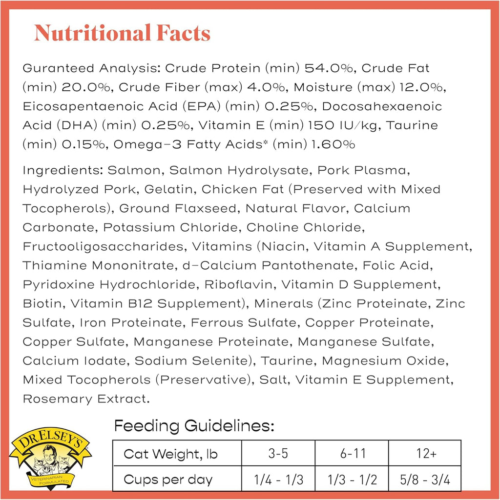 Cleanprotein Salmon Formula Dry Cat Food, 6.6 Lb