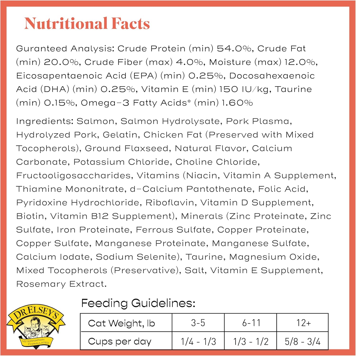 Cleanprotein Salmon Formula Dry Cat Food, 6.6 Lb