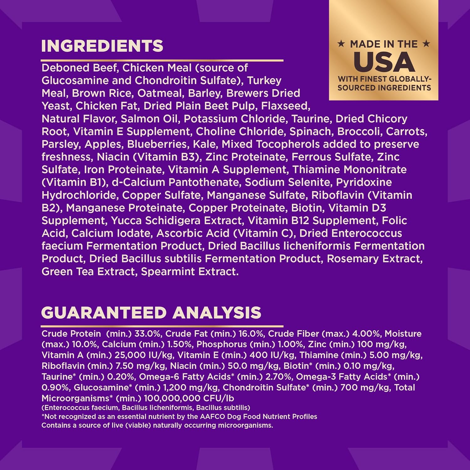 CORE+ Dry Dog Food with Freeze Dried Pieces, Wholesome Grains, High Protein, Natural, Beef & Barley Recipe, (18-Pound Bag)