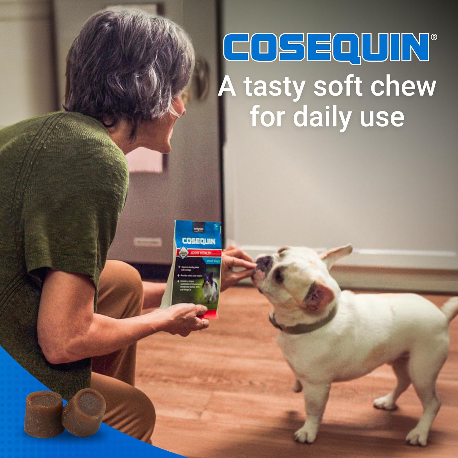 Cosequin Minis Soft Chews Maximum Strength with MSM plus Omega3, 45 Count