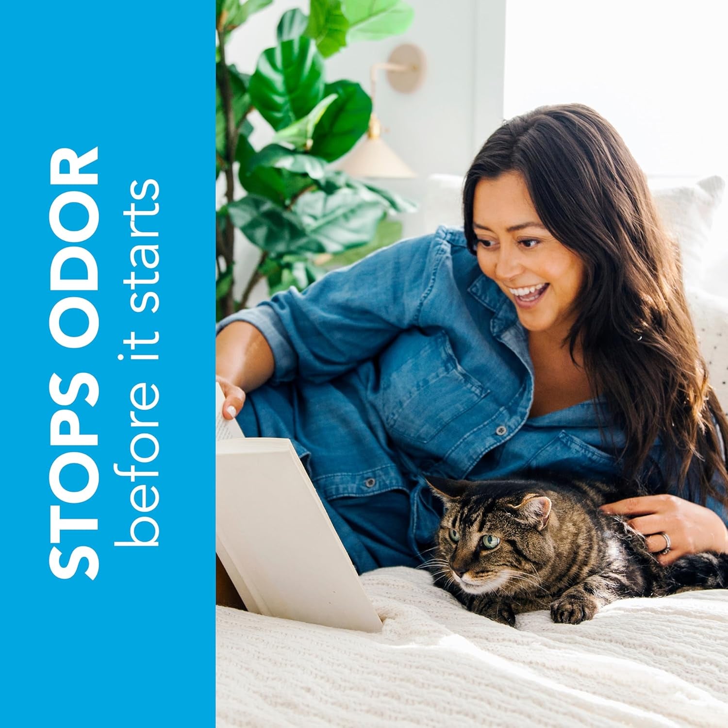 Original Wood Clumping Cat Litter, Unscented, 26 Pounds XL - Natural Ingredients, Stops Odor, Clumps Solid, 99% Dust Free, Great for All Cats