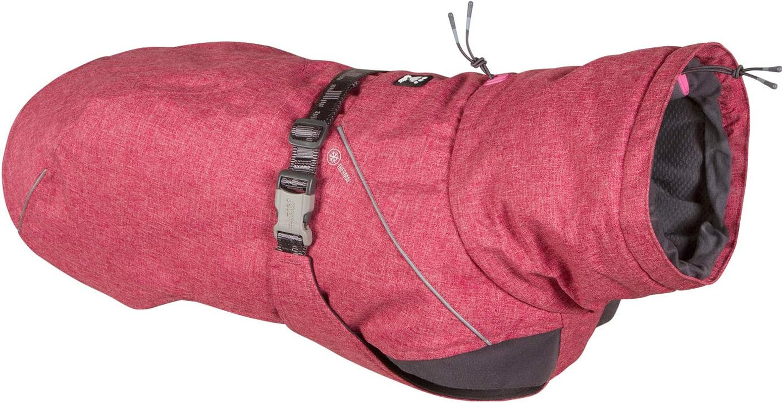 Expedition Parka, Winter Dog Coat, Beetroot, 18 In