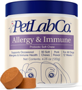 Allergy & Immune Probiotics for Dogs, Support Seasonal Allergies, Gut & Digestive Health - Pork Flavor - 30 Soft Chews - Packaging May Vary