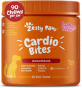 Cardiovascular Support for Dogs - Taurine for Dogs - with Coq10, L Carnitine & Sea Buckthorn - Senior Heart Health - Alaskomega Fish Oil Omega 3 - Senior - Salmon - 90 Count