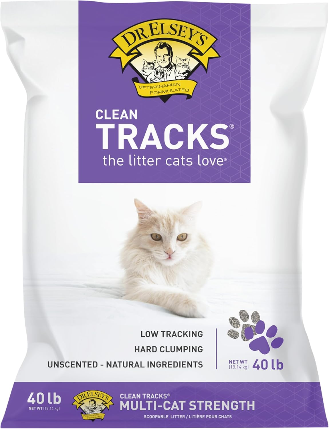 ® Clean Tracks Clumping Clay Cat Litter 40 Lb. Bag