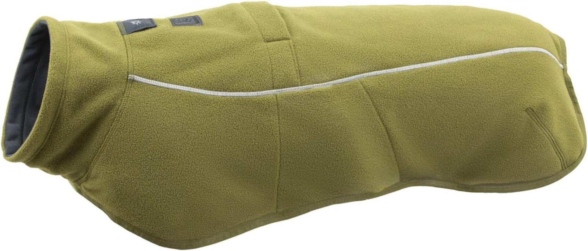 , Climate Changer Dog Fleece Vest, Lightweight, Warm, Winter Coat for Dogs with Adjustable Fit, Quick Release Buckles, Reflective Trim, and Harness Compatibility, Cedar Green, X-Large