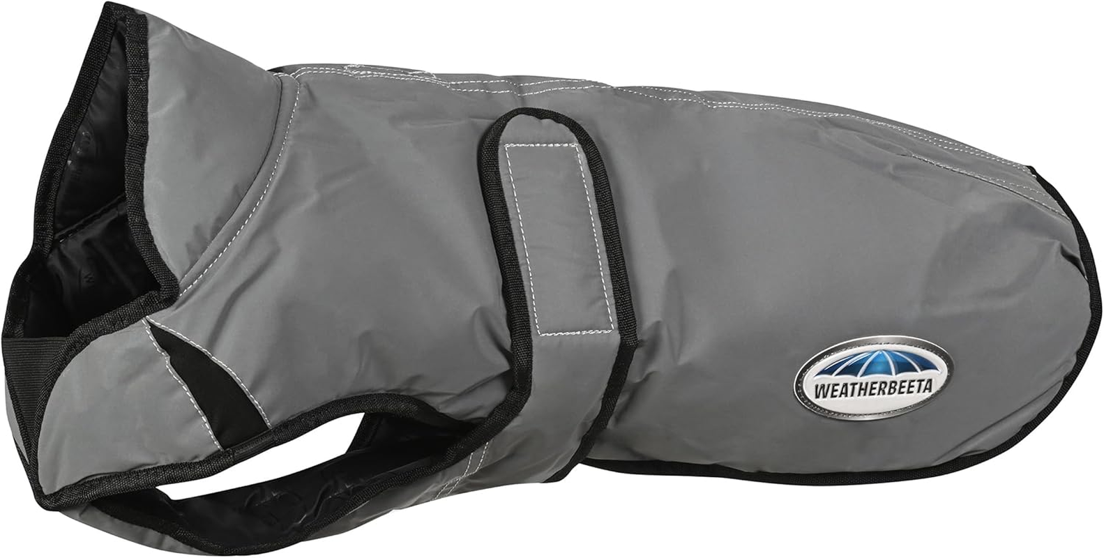 Comfitec Reflective Dog Coat Medium, Silver, 10"