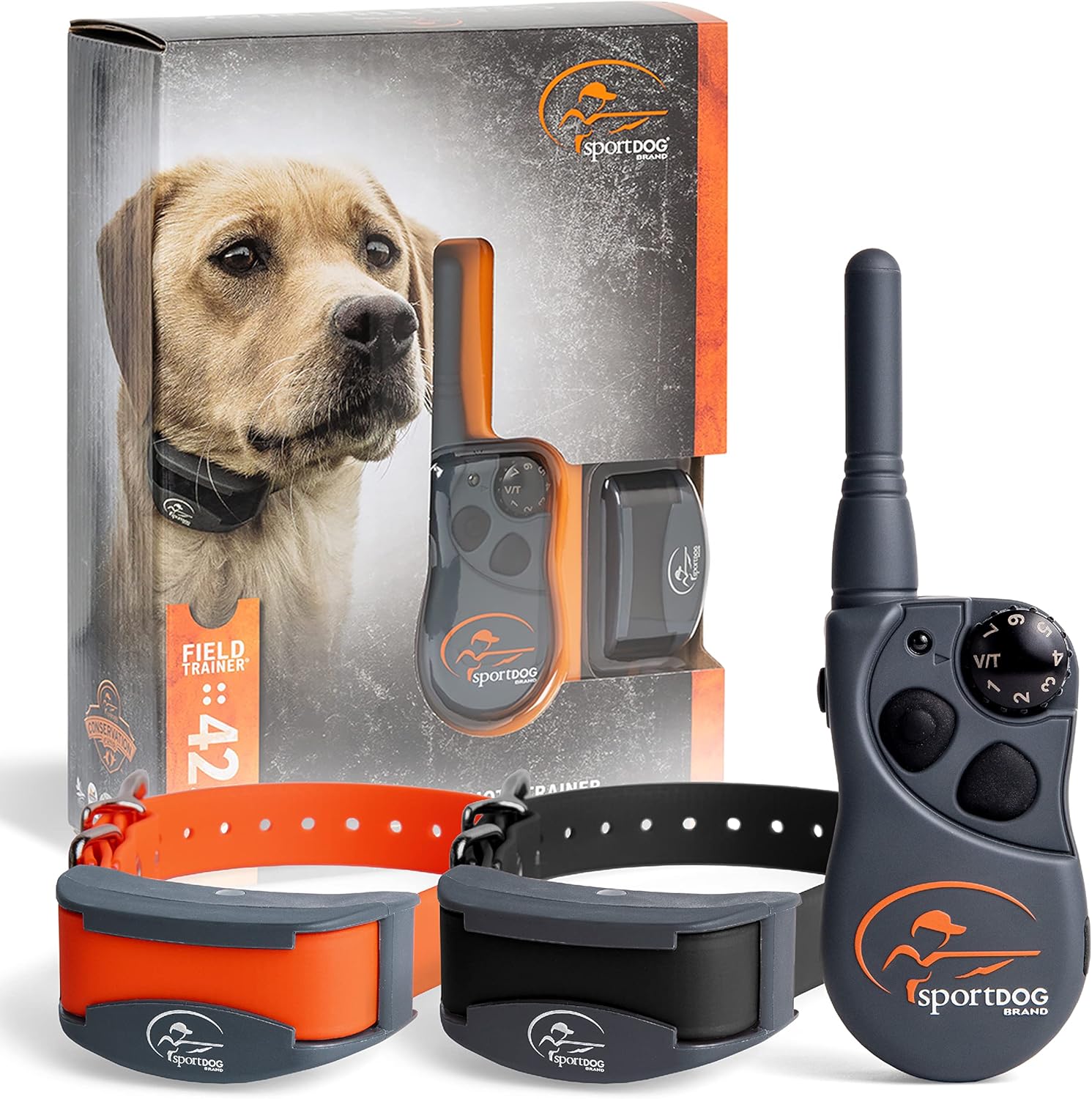 Fieldtrainer 425X - Remote Trainer Designed for Off-Leash Control & Training - 500-Yard Range - Waterproof - Quick Charge-Collar with 21 Levels of Static, Tone, & Vibration