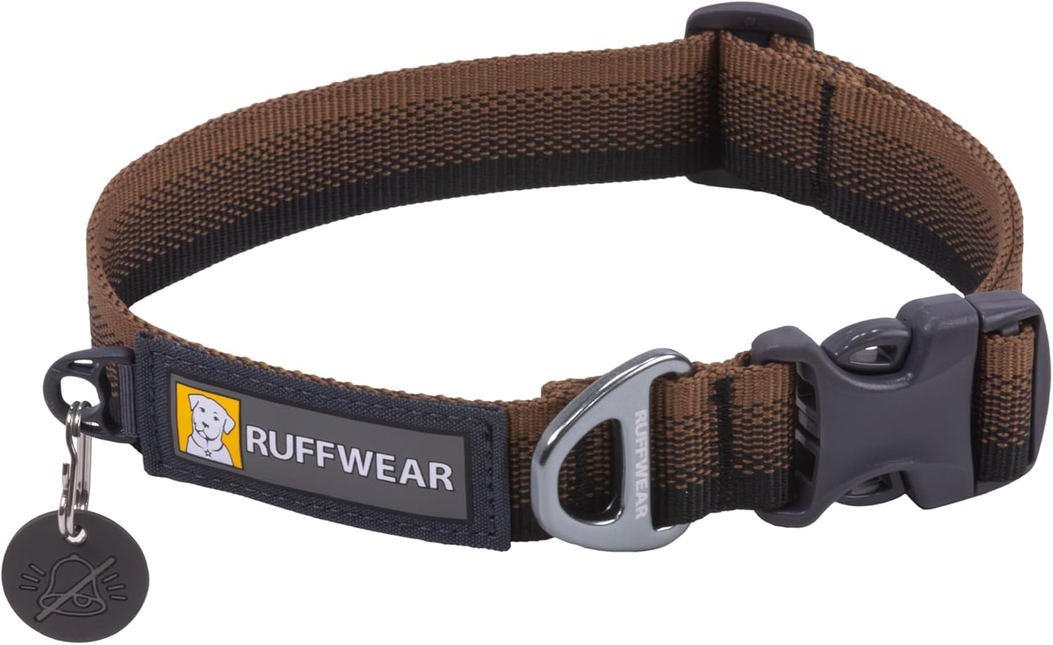 , Front Range Dog Collar, Adjustable Tubelok Webbing, Lightweight, Side Release Buckle, Aluminum V-Ring, Durable for Everyday Use, Moonlight Fade, 20"-26"