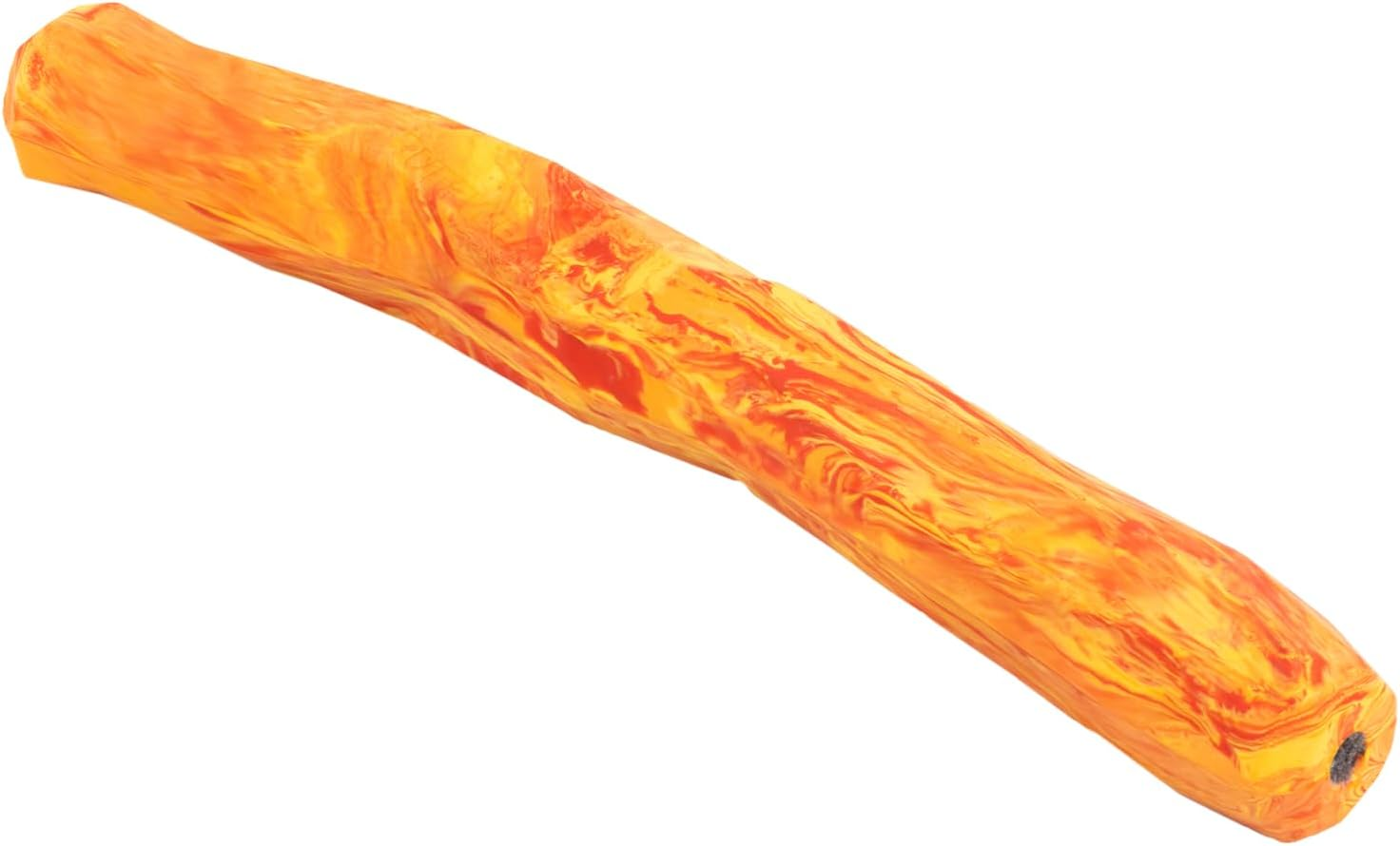 , Gnawt-A-Stick Durable Dog Toy, Salamander Orange