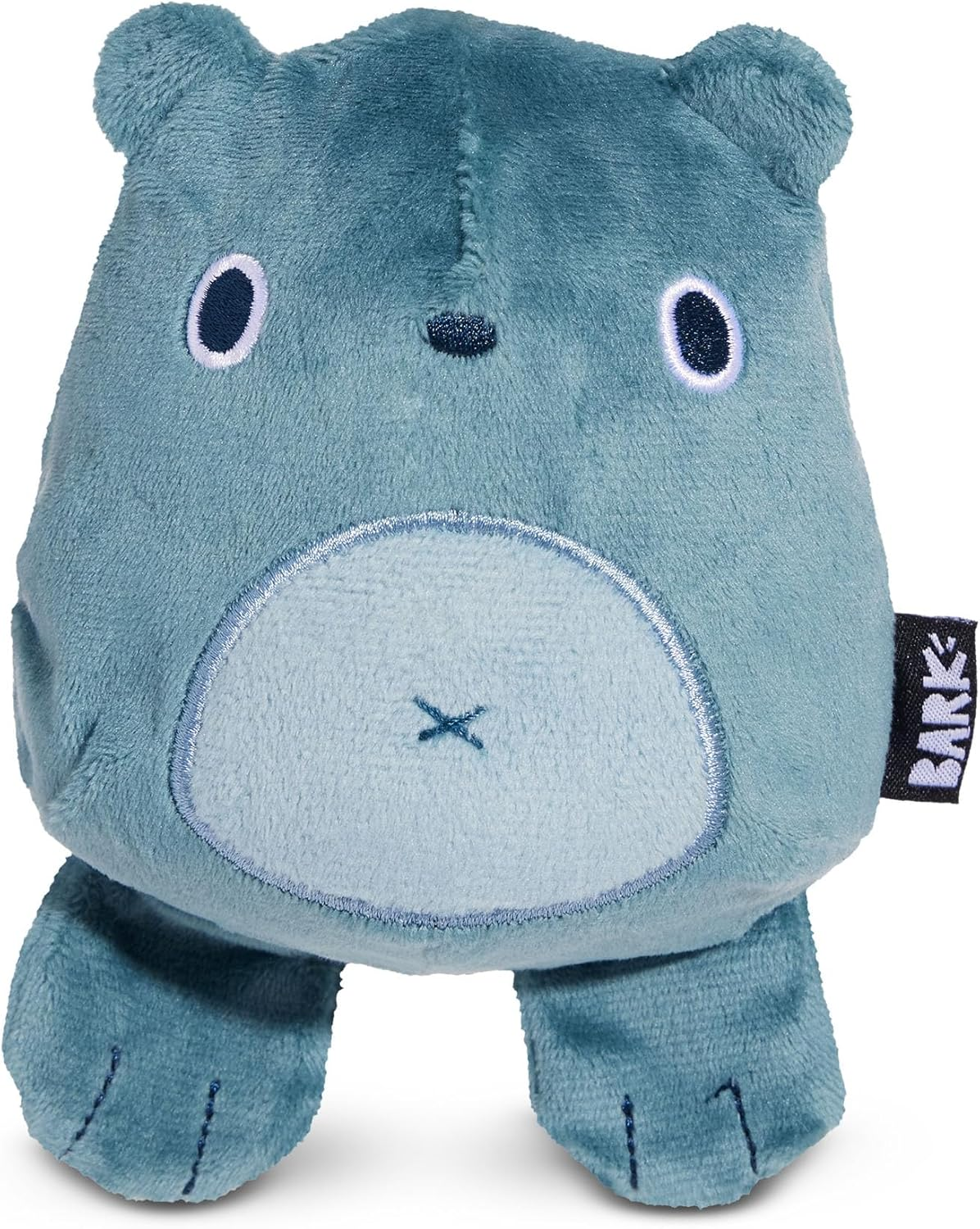 Grey Bear Hugger Super Chewer 2-In-1 Plush Exterior Hard Core Plush Toy, Large Breeds