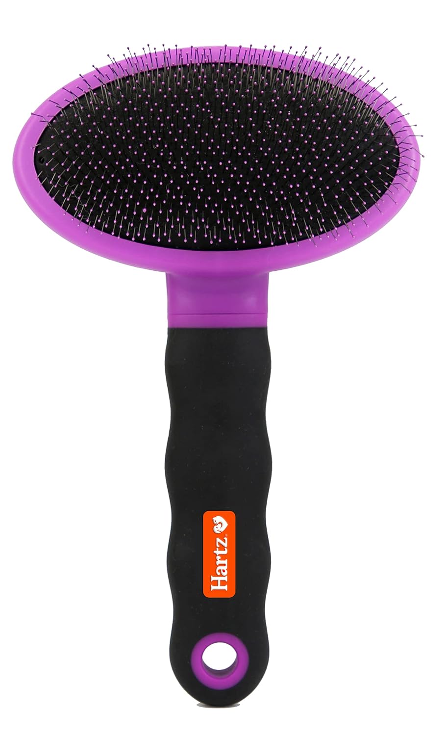 Groomer'S Best Small Slicker Brush for Cats and Small Dogs, Black/Violet, 1 Count